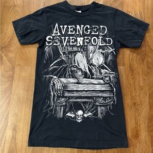 Avenged Sevenfold Black Alchemist Graphic T-Shirt